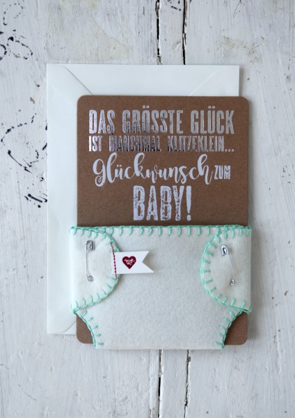 Baby Karte / Karte Zur Geburt Hallo Baby Regenbogen Printfetti / Die