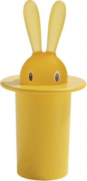 Alessi - Zahnstocherbehälter - Magic Bunny - gelb