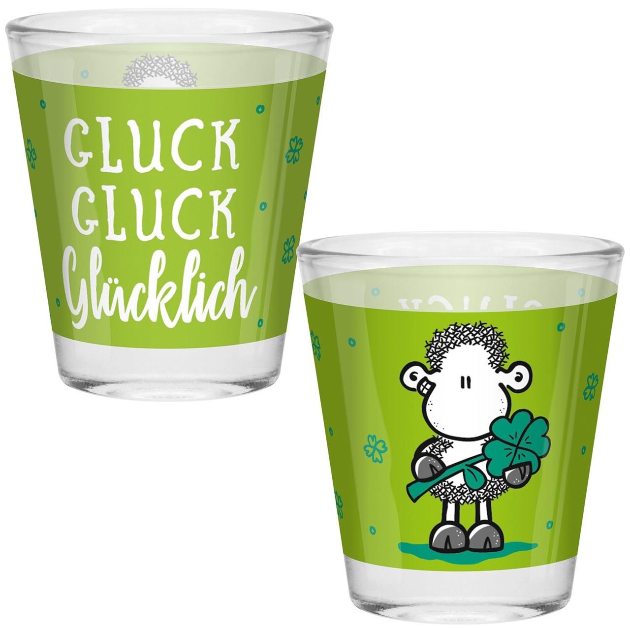 Schnapsglas Mit Spruch Gluck Gluck Glucklich Sheepworld Schnapsglaser No Drama Lama Artikel Sheepworld Geschenkartikel Herrenberg Sheepworld Online Shop Pigmento Kunst Design