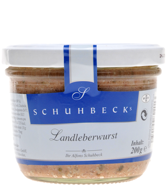 Schuhbecks Gewürze - Landleberwurst - 200 Gramm, Alfons ...